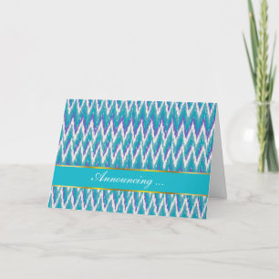 Teal and Amethyst iKat ZigZag pattern Announcement
