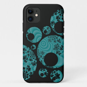Teal and black Case-Mate iPhone case