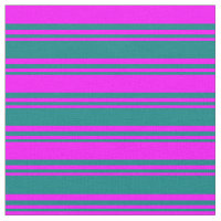 Teal and Fuchsia Coloured Lined/Striped Pattern