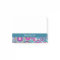 Teal and Pink Floral Pattern - Add Your Name