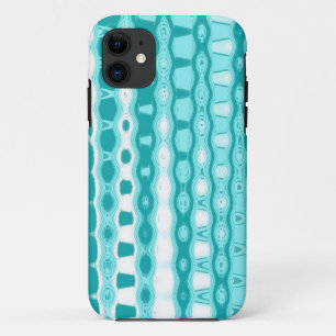 Teal and white Case-Mate iPhone case