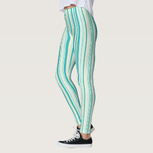 Teal and Yellow Leggings