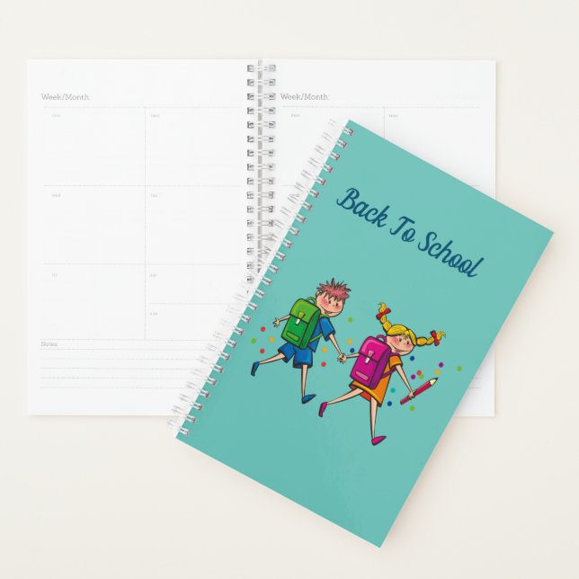 Teal Back To school Planner (Display)