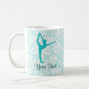 Teal Ballet Coffee Mug