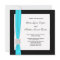Teal Blue Black White Teal Bow Wedding