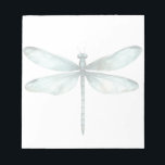 Teal Blue Dragonfly Personalised Note Stationery<br><div class="desc">More pretty Notepads in the Little Bayleigh Store!</div>