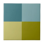 Teal Blue Gold Yellow Tile<br><div class="desc">2022</div>