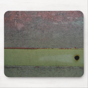 Teal Blue Pink Green rusted Mouse Pad