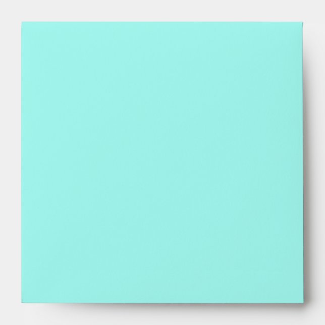 Teal Blue Red 1950's Retro Envelopes (Front)