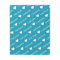 Teal Blue Simple Personalised Repeating Name