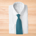 Teal Blue Solid Color Tie<br><div class="desc">Teal Blue Solid Color</div>