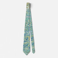 Teal Blue Turquoise Green Chic Unique Pattern