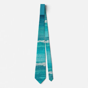 Teal Blue Waters Tie