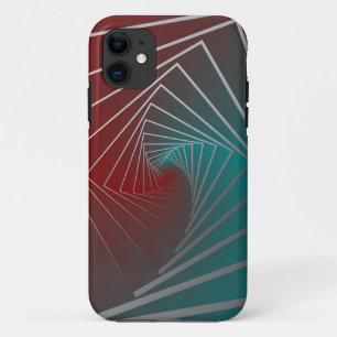 teal burgundy spin Case-Mate iPhone case
