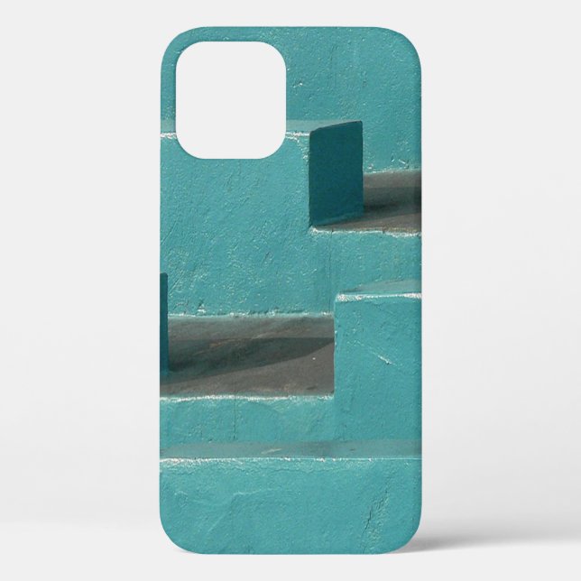 TEAL CONCRETE BENCH Case-Mate iPhone CASE (Back)