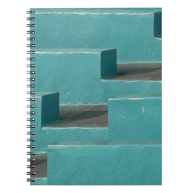 TEAL CONCRETE BENCH NOTEBOOK (Front)