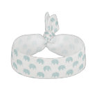 Teal Cute Elephant Pattern