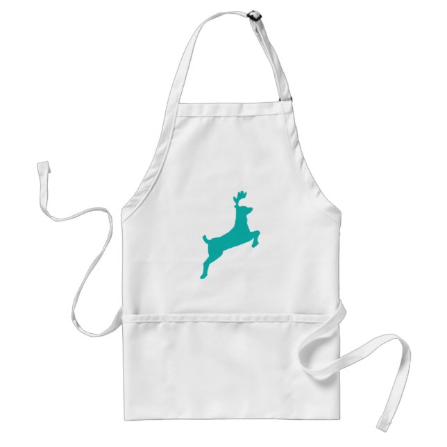 Teal deer standard apron (Front)
