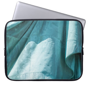 Teal fabric cover