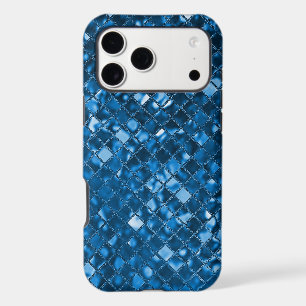 Teal Faux Mosaic Glass
