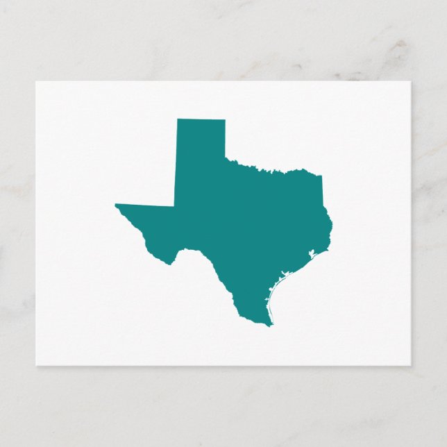 Teal for Texas Postcard (Front)