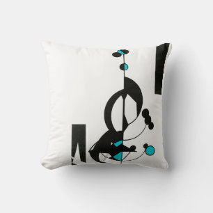 Teal Geo Pillow