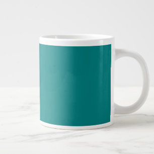 Teal GIANT Coffee Mug