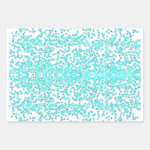 Teal Gift Wrap Sheets