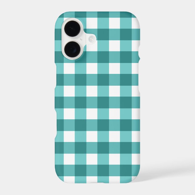 Teal gingham (Back)
