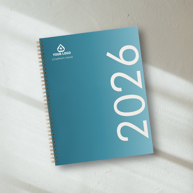 Teal Gradient Clinician Medical Logo Notebook (Creator Uploaded)