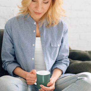 Teal Green Coffee Mug