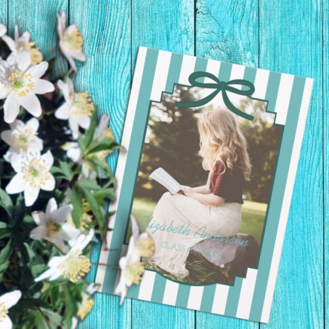 Teal Green Graduation Announcement (Creator Uploaded)