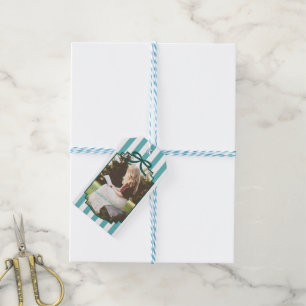 Teal Green Graduation Gift Tags