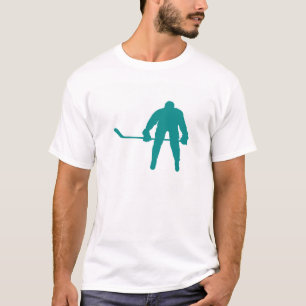 Teal Green Hockey T-Shirt