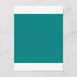 Teal Green Postcard