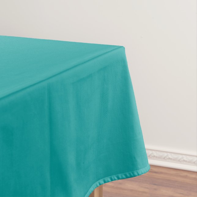 Teal Green Tablecloth (In Situ)