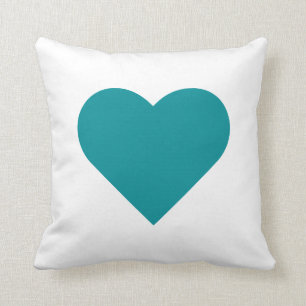 Teal Herat Minimalist Cushion