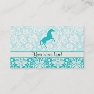 Teal Horse Business Card