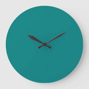 Teal Large Clock