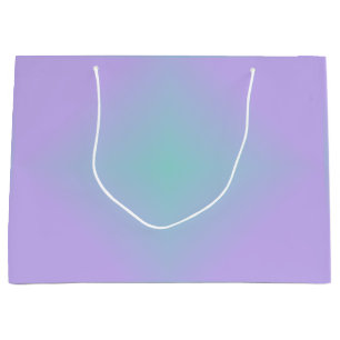 Teal Lavender Glow Large Gift Bag