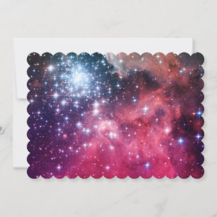 Teal Magenta Ombre Stars