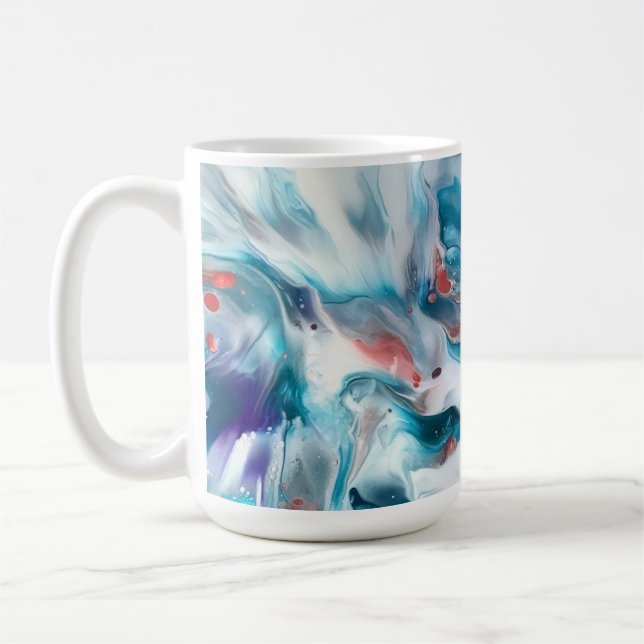 Teal Magic Coffee Mug (Left)