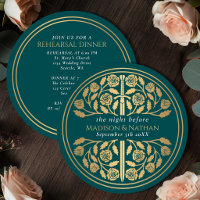 Teal Mediaeval Gold Sword Royal Wedding Rehearsal 