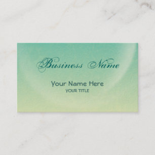 teal moon ~ bc business card
