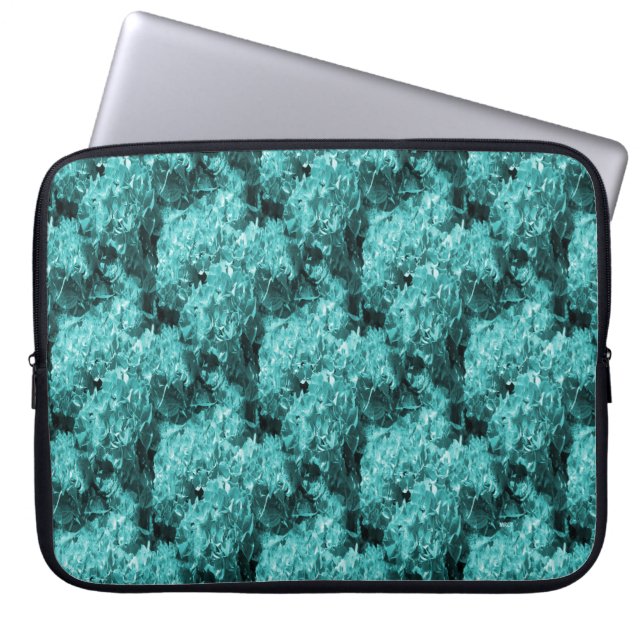 Teal my heart away... laptop sleeve (Front)