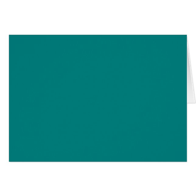 Teal Note Card (Front Horizontal)