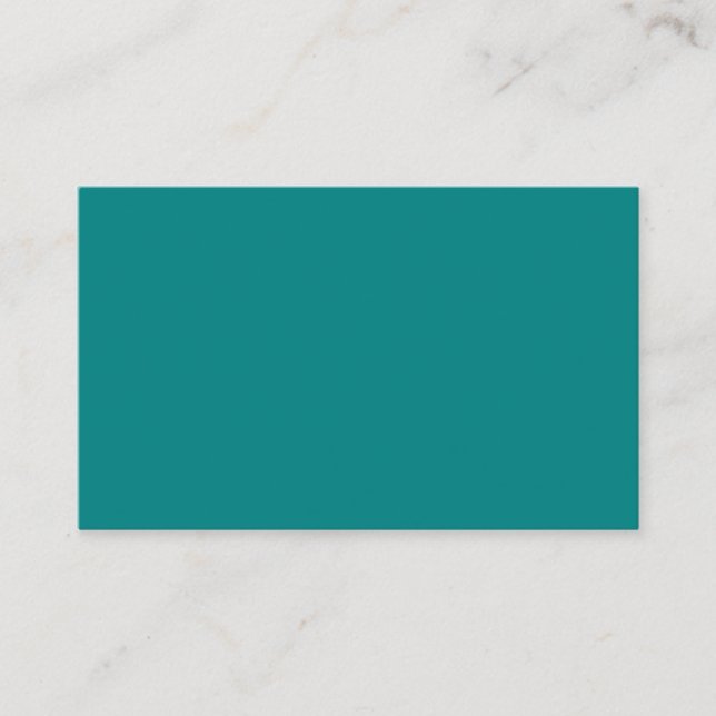 Teal Oceania Business Card (Front)