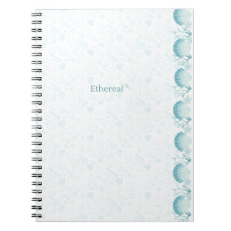 Teal Oceanic Pearls Personalised Beach Towel Notebook