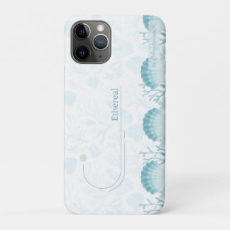 Teal Oceanic Pearls Personalised Case-Mate iPhone Case