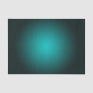 Teal Ombre Green Gradient Modern Minimalist Tissue Paper